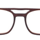 Brown MOD Aviator Acetate Eyeglass Frame for Men