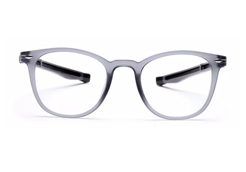 Transparent Eyeglasses Grey Wayfarer Full Rim TR-90 Frame for Kids