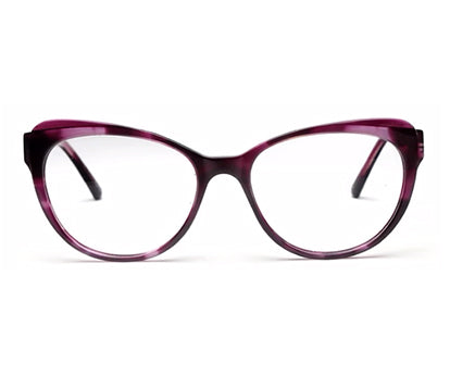 Purple Cateyes Full Rim Acetate Frame for Women