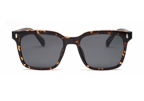 Black Leopard Print Sunglasses