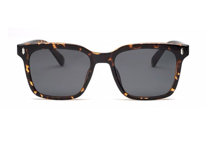 Black Leopard Print Sunglasses