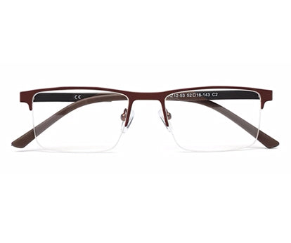 HALF RIM WINE SPECTACLES FOR MEN