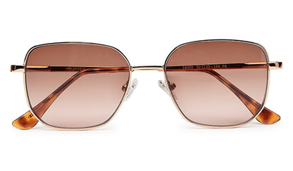 Classic Square Gold Sunglasses