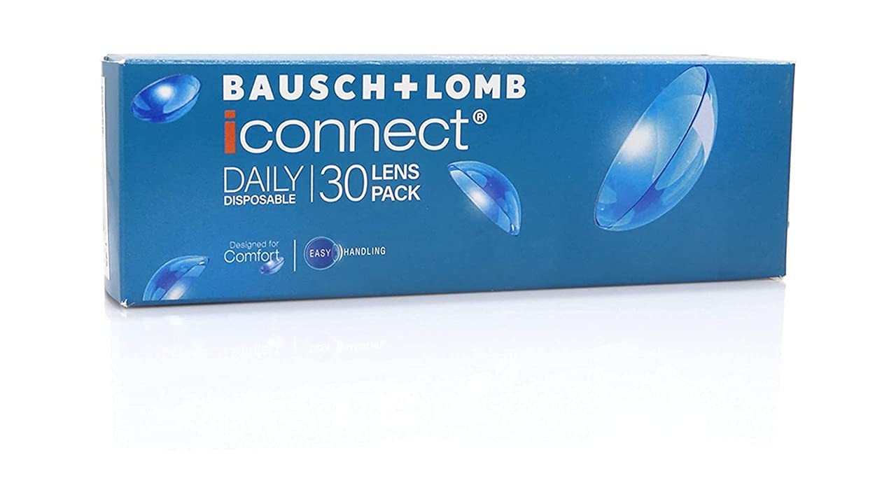 Bausch & Lomb Iconnect Daily disposable Contact lens - 30 Lens Pack