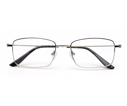 SUPER STYLISH SILVER FULL RIM UNISEX SPECTACLES