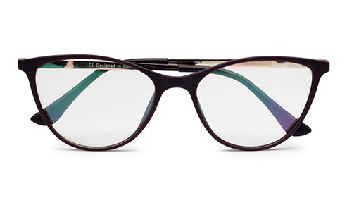 Rust Cat-eye Ultralight Spectacles