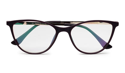 Rust Cat-eye Ultralight Spectacles