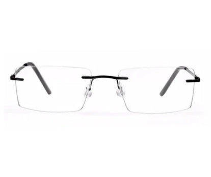 Black Rimless Frame For Men & Women