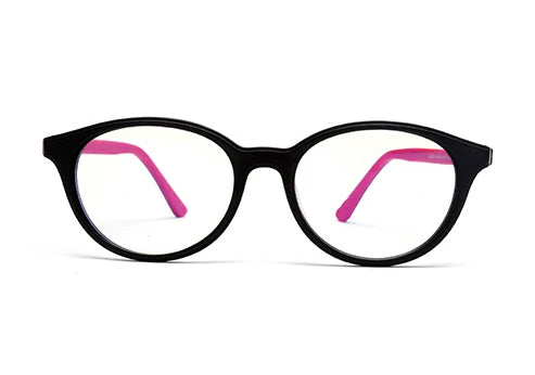 Black Clubmaster Full Rim Acetate Frame for Kids