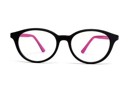 Black Clubmaster Full Rim Acetate Frame for Kids
