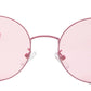 Pink Shade Round Shape UV Sunglass