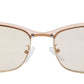 Light Brown Cateye Style UV Sunglass