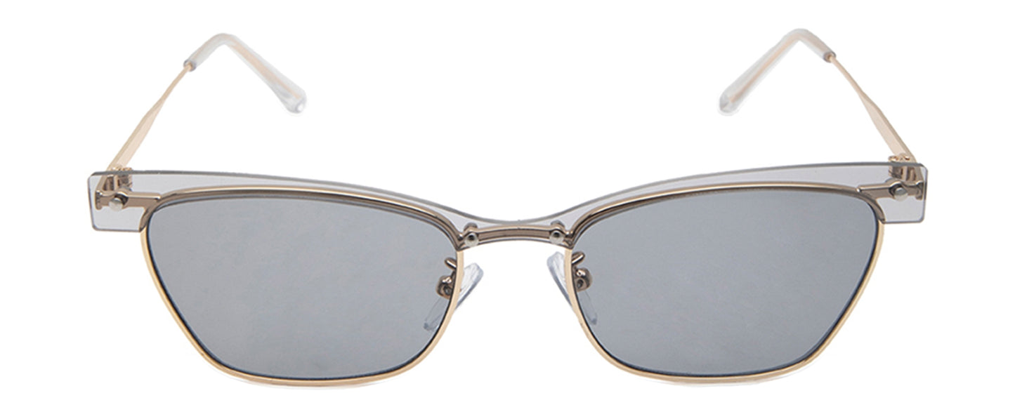 Grey Shade Cateye Style UV Sunglass