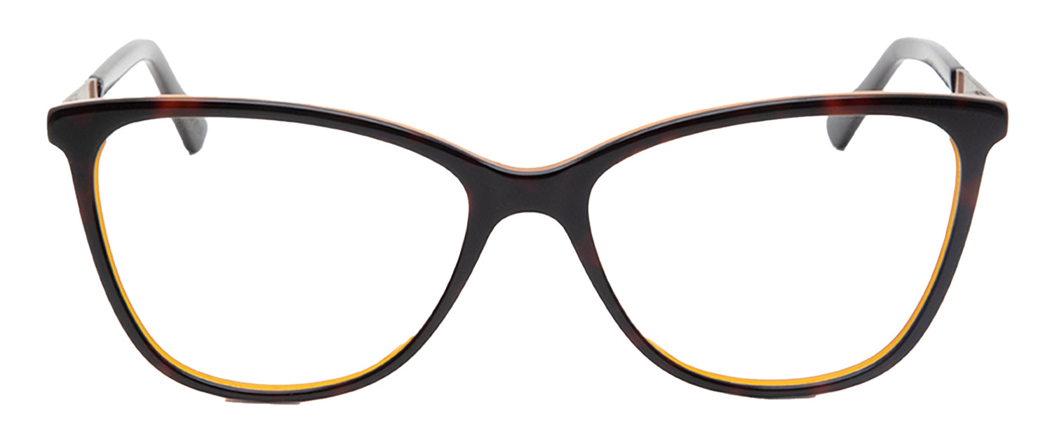Brown Cateye Acetate Frame - Reading Eyeglasses