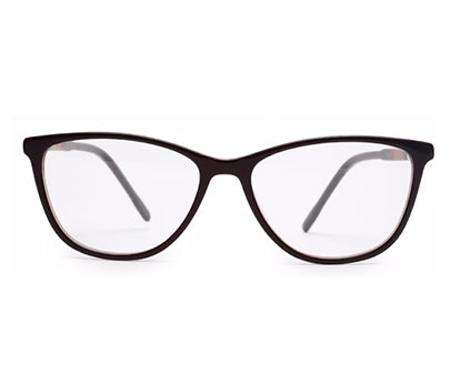 Brown Cateyes Full Rim Acetate Ladies Glasses Frame