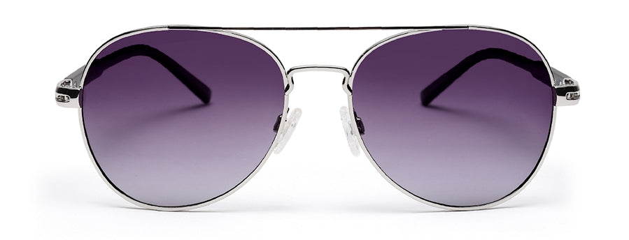 Black Aviator Polarised UV Sunglass