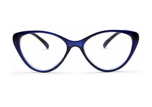 Blue Cateye Eyeglasses for Women