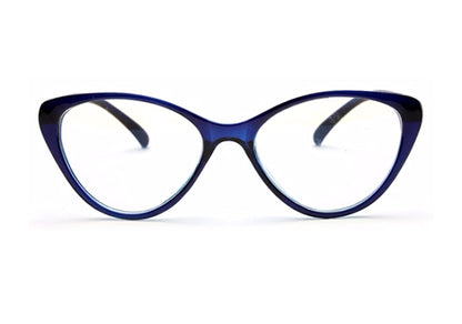 Blue Cateye Eyeglasses for Women
