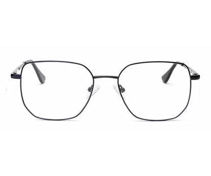Full-Rim Navy Blue Square Spectacles