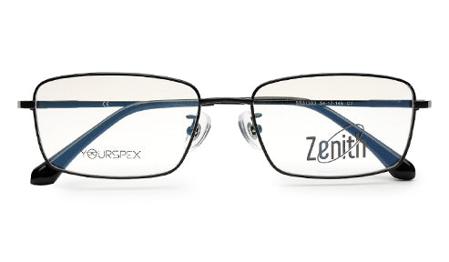 Zenith Titanium Minimal Black Frames