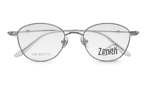 Zenith Titanium Classy Lavender & Silver Frames
