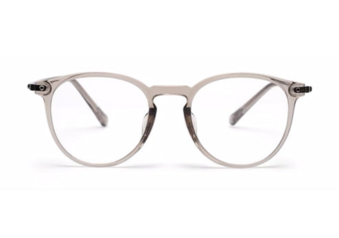 Transparent Grey Tinted Glass in Round Frame