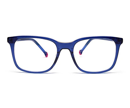 Blue Squared Shape Acetate Eyeglasses Frames for Men & Women