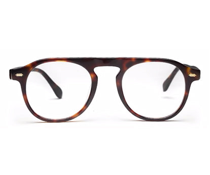 Brown Tort MOD Aviator Full Rim Acetate Frame for Men