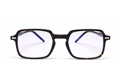 Brown Tortoise Square Shaped Acetate Frame for Kids