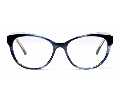 Blue Cateyes Full Rim Acetate Frame for Women