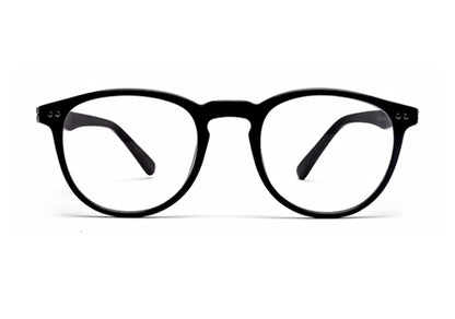 Black Wayfarer Glasses Frames with Full Rim Acetate