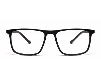 Checkers Square Shaped Acetate Eyeglasses Frames for Men