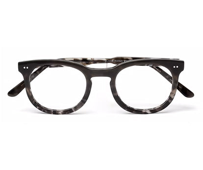 Unisex Retro Round Actetate Frame