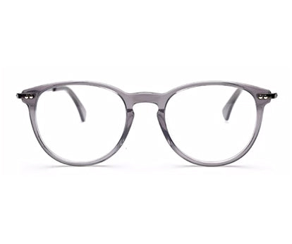 Transparent Grey Oval Full Rim Frame for Men & Women
