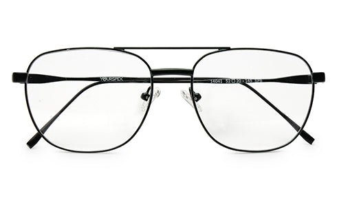 SoftSquare Matte Black Spectacles
