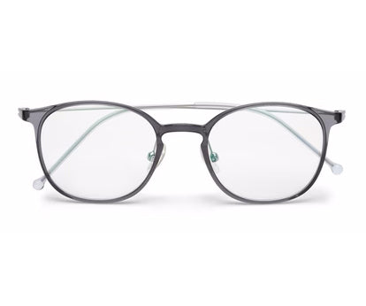 Grey Glasses Frames Ladies Round Chasma