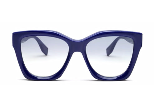 Thick Blue Sunglasses