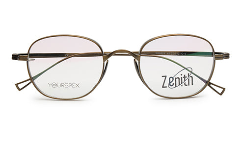 Zenith Titanium Metallic Brown Frames