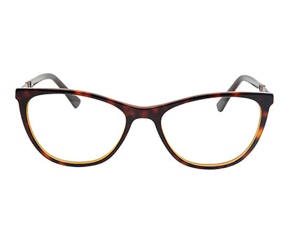 Brown Cateye Acetate Latest Spectacle Frames Female