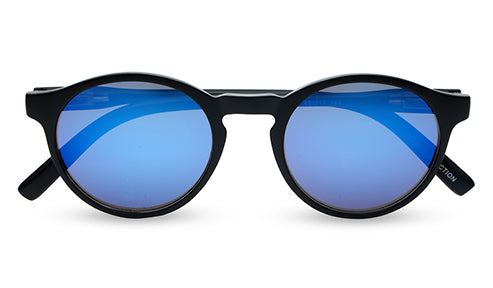 Blue Mirror UV Travel Sunglass