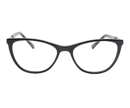 Grey Black Cateye Acetate Glasses Frame for Women