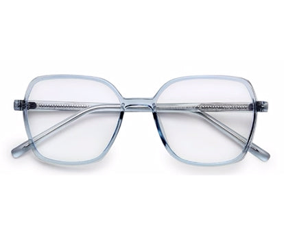 Blue Square Full Rim Acetate Frame for Women