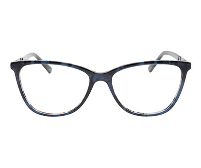 Black/Grey Tortoise Cat Eye Glasses Acetate Frame for Women