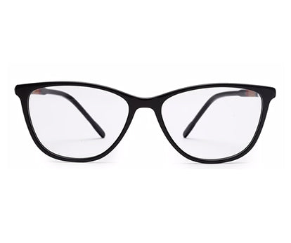 Blue Cateyes Full Rim Acetate Glasses Frames for Women