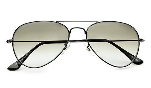 JetBlack Unisex Aviators Gradient Sunglasses