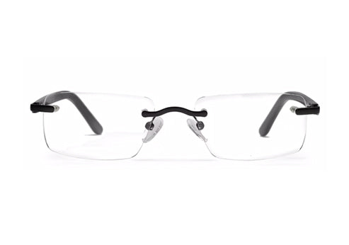 Unisex Black Frame Specs without Frame for Women and Men