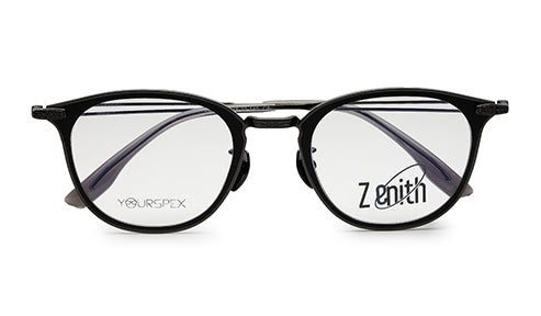 Zenith Titanium Premium Gold & Black Spectacle