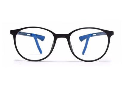 Black Blue Wayfarer Full Rim TR-90 Kids Frame