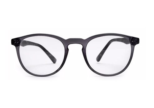 Dark Grey Tort Wayfarer Full Rim Acetate Glasses Frame