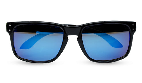 Blue Green Mirror Travel Sunglass